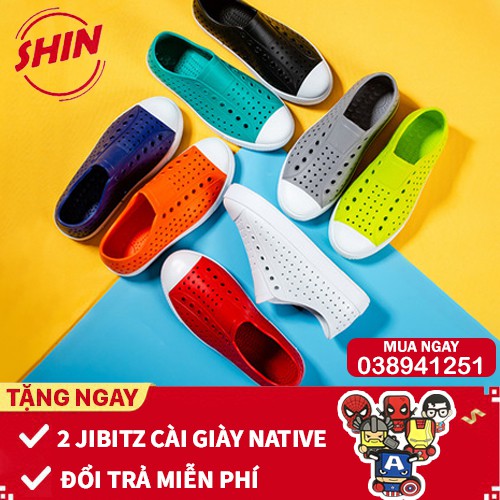 Giày Native Cho Bé Giày Native Cho Bé Mix Nhiều Mẫu Lựa Chọn Shinnativesn2 Tặng Thêm 2 Jibitz Native