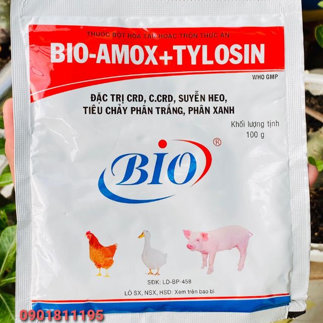 Bio Amox Tylosin Cho Gà Chọi