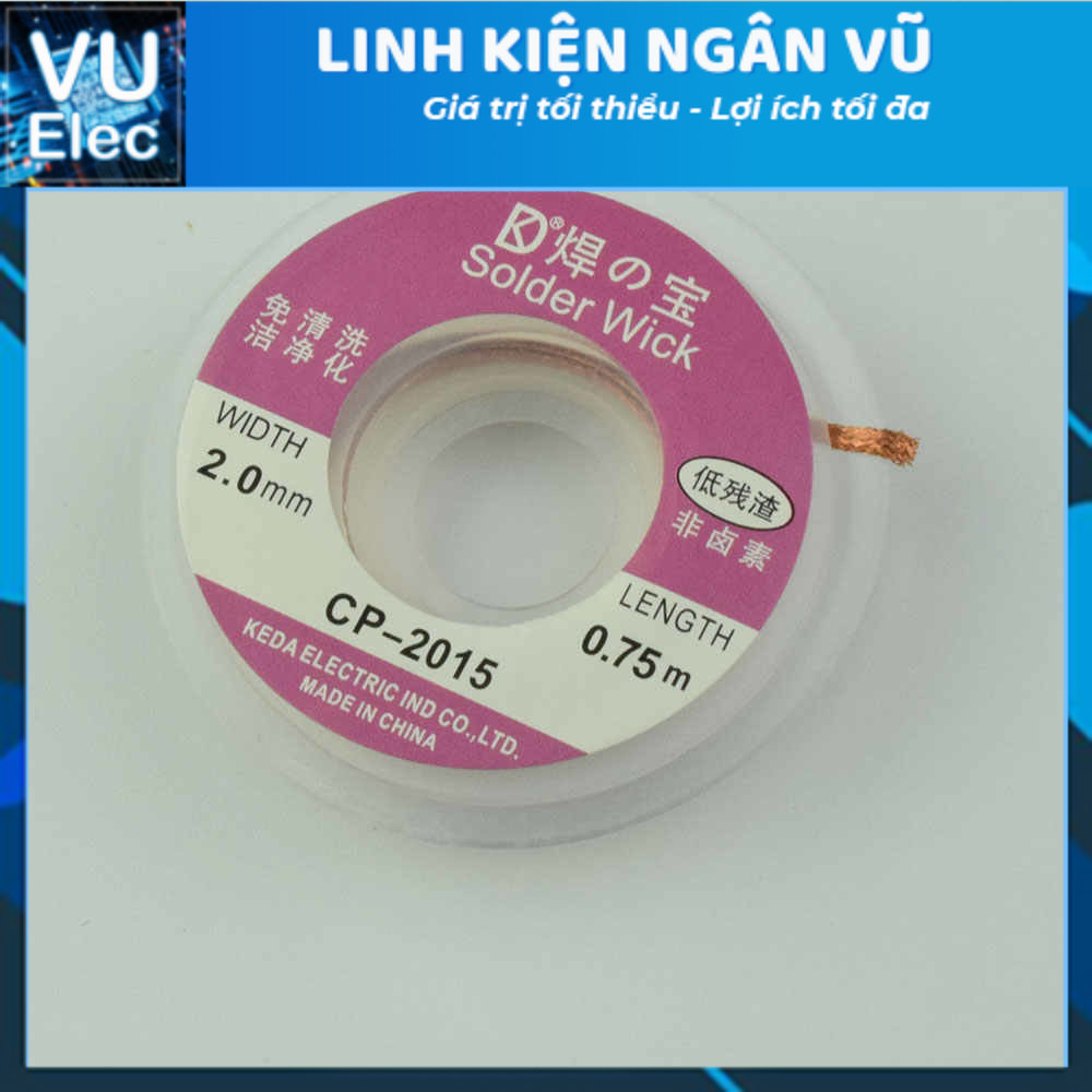 Dây hút thiếc cp-2015 china