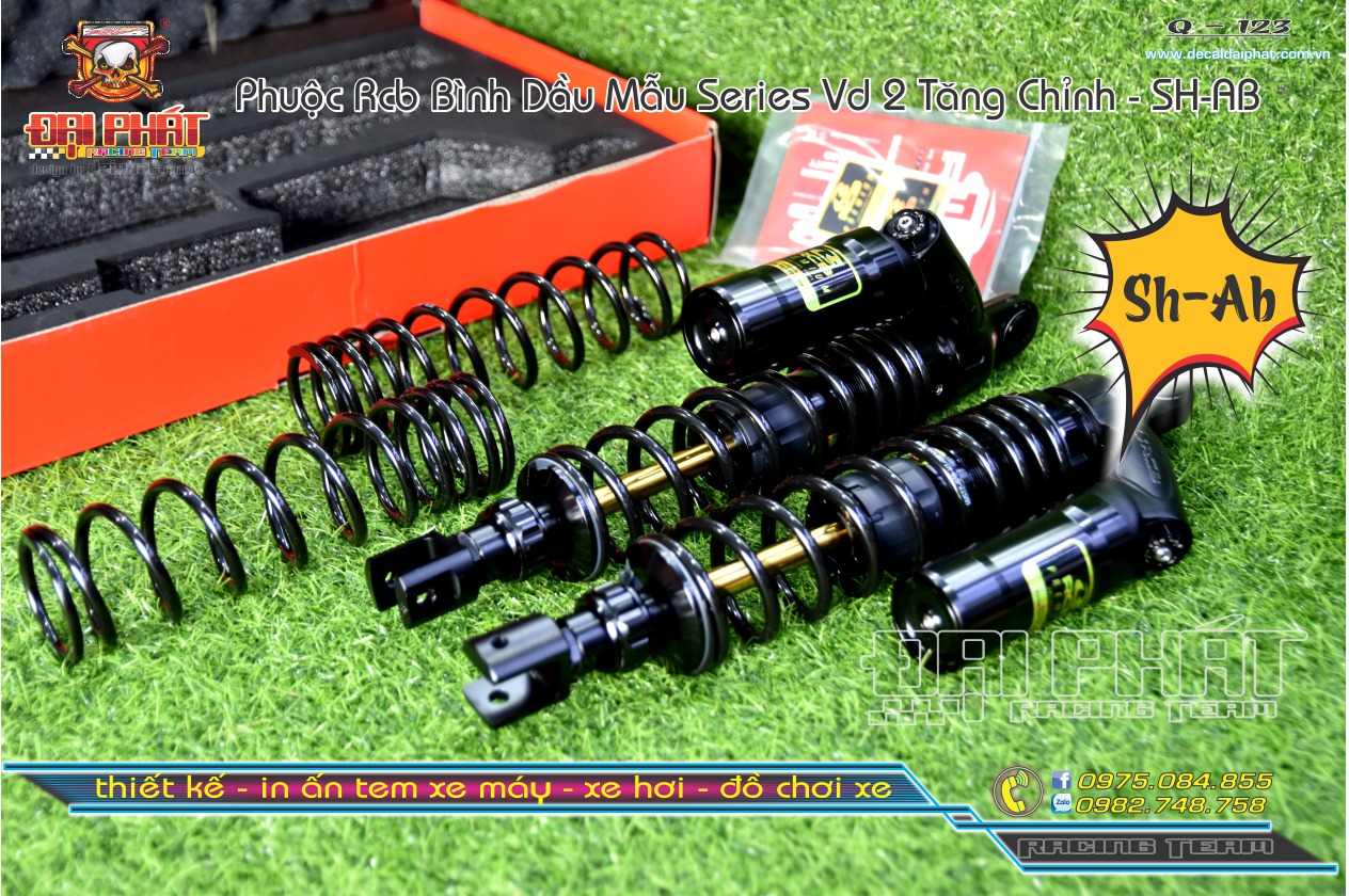Phuộc rcb series vd cao cấp dành cho sh - airblade - q-082