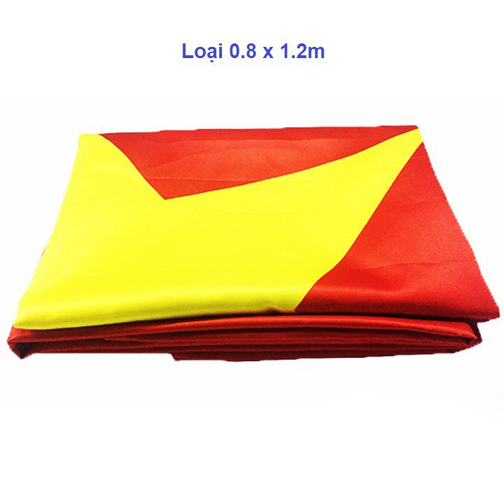 Cờ tổ quốc - loại 0.7m x 0.9m, cờ đỏ sao vàng