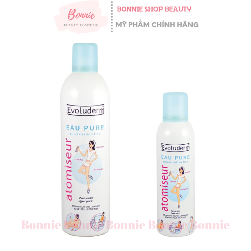 Xịt khoáng Evoluderm 400ml và 150ml