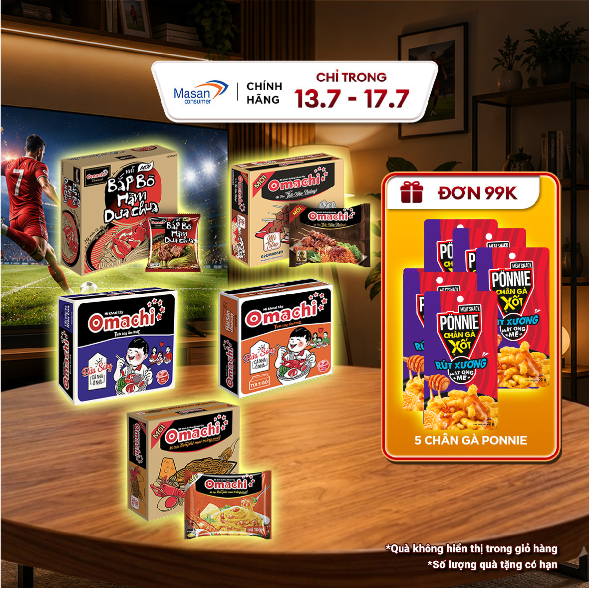 [Chọn Loại] Thùng Mì Omachi Gói 80g - Thùng 30 Gói x 80g