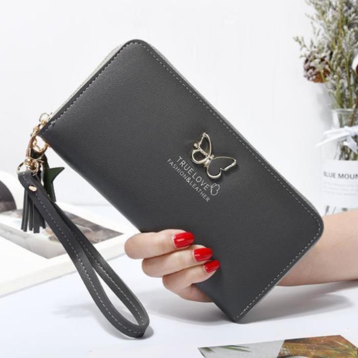 bóp nữ cầm tay dáng dài V9