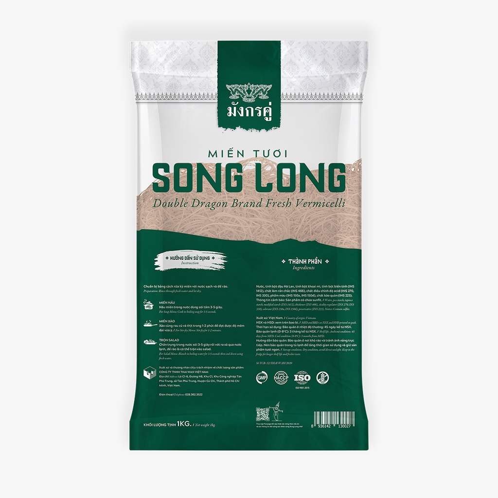 Miến Thái Tươi Song Long 1kg