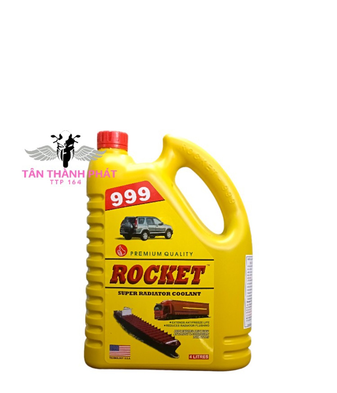 Nước làm mát màu xanh roket 999 4l
