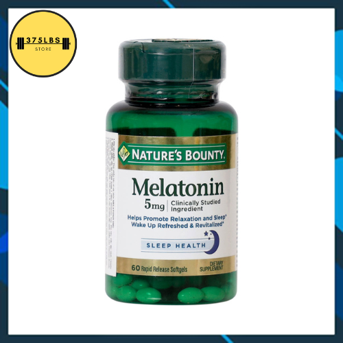 Cải thiện giấc ngủ nature beauty melatonin 5mg giúp ngủ ngon, sâu giấc