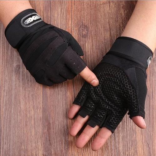 Găng tay tập GYM chuyên nghiệp có quấn cổ tay