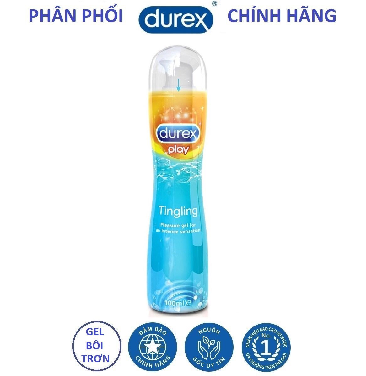 Gel bôi trơn Durex Play Tingling 100ml