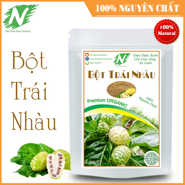 [HCM]Bột Trái Nhàu Nguyên Chất 100g