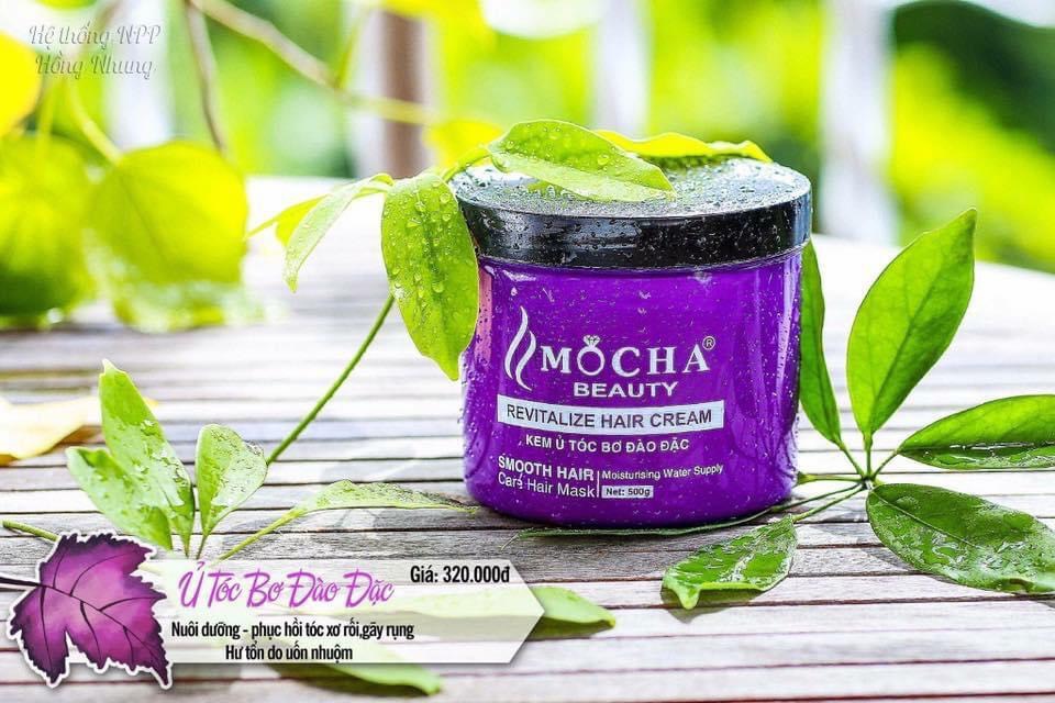 Kem ủ tóc bơ đào mocha 500gram - dưỡng tóc chắc khỏe, giảm rụng tóc
