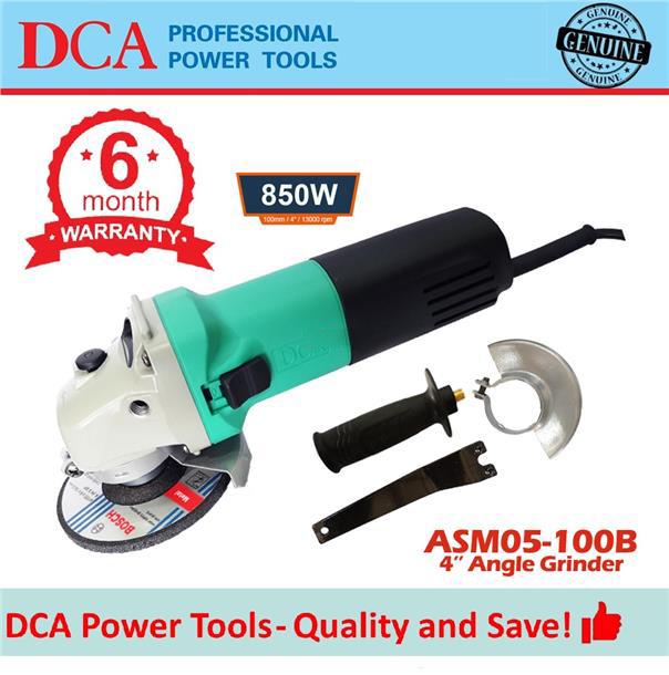 Máy mài góc 100mm 850w dca asm05-100b