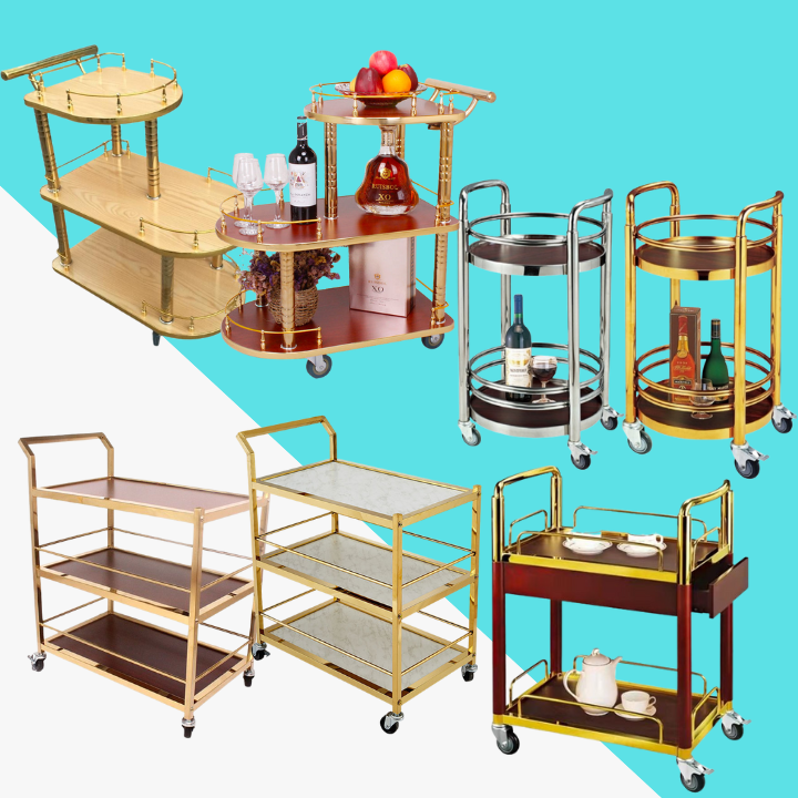 Xe phục vụ rượu, xe phục vụ rượu nhà hàng