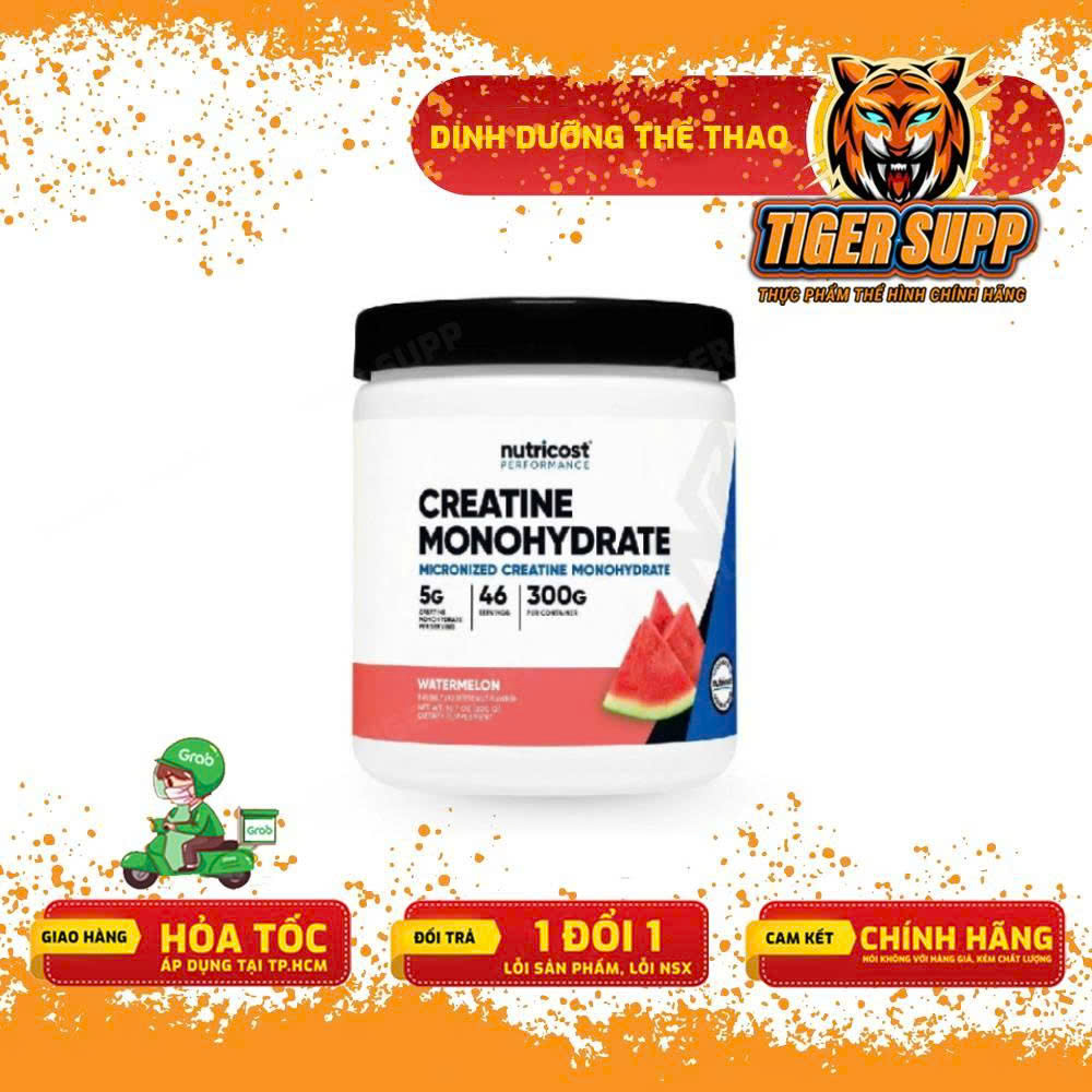 Nutricost Creatine 300g – Tăng Hiệu Suất Tập Luyện
