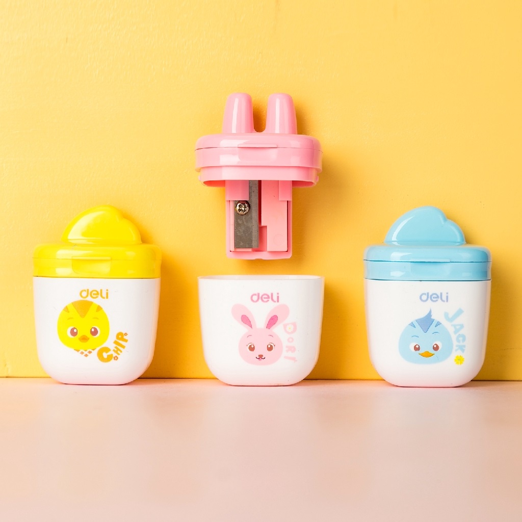 (1 Cái) Gọt chì Mini Deli - 1 Lỗ - ER01300