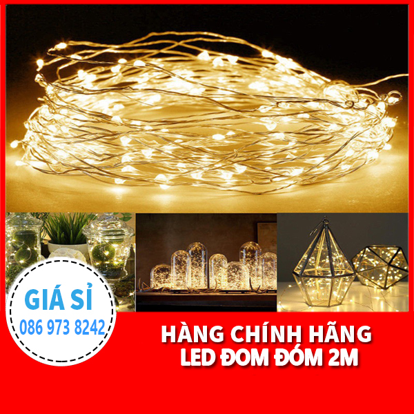 Dây đèn Led nhấp nháy 5 mét trang trí Quán cà phê, Nhà, Phòng, các dịp Lễ, Tết