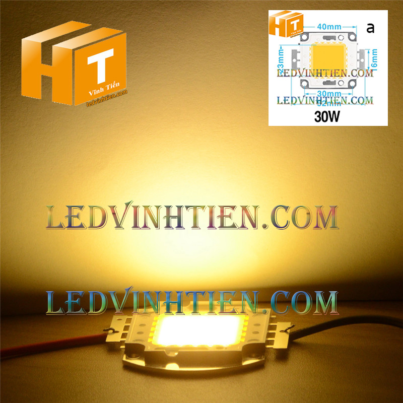 Nhân đèn pha led 30w, loại tốt, giá rẻ