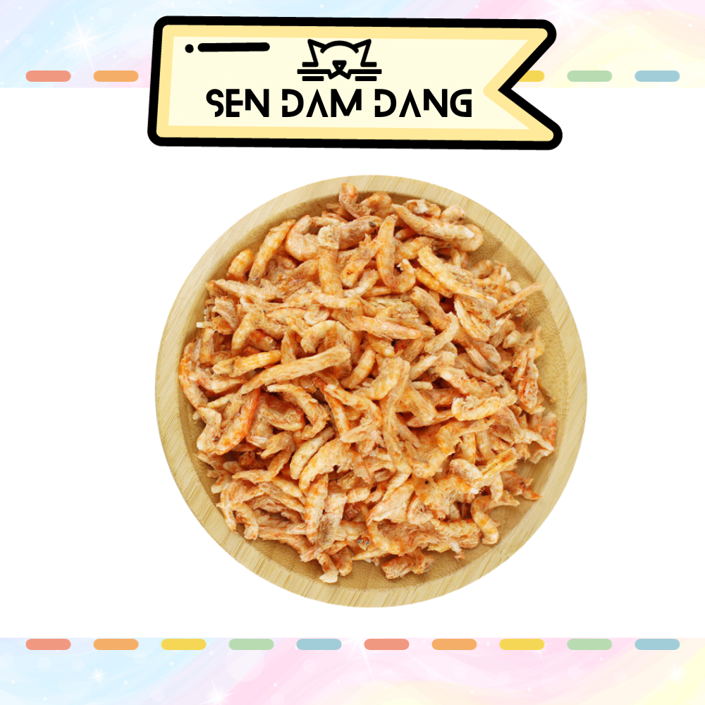 Tôm sấy khô cho chó mèo