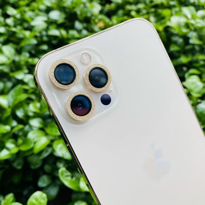 Combo Bộ 3 Vòng Bảo Vệ Camera Dành Cho iPhone 11/11pro/13/12Pro/14Pro Max - Chống Bụi, Hạn chế vân tay & Mờ Camera - Phay Kim Cương Siêu Chất - Tôn Thêm Vẻ Đẹp Cho Dế Yêu ( NEW )