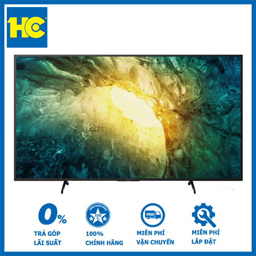 Smart tivi android sony 4k 43 inch kd-43x7500h- bảo hành 2 năm - miễn phí vận chuyển & lắp đặt