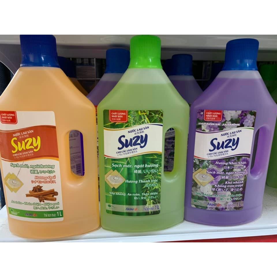 Nước lau sàn Suzy Nhật Bản 1l, chất lượng đảm bảo an toàn và cam kết hàng đúng như mô tả