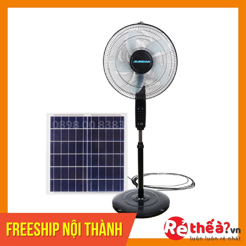 Quạt tích điện năng lượng mặt trời JINDIAN JD-S8800L