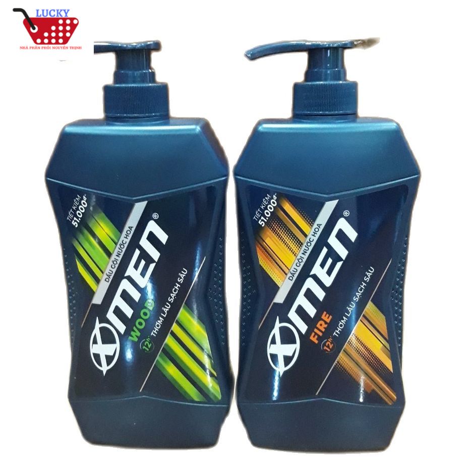 Chai Dầu Gội Nước Hoa Xmen Wood/Fire 650g