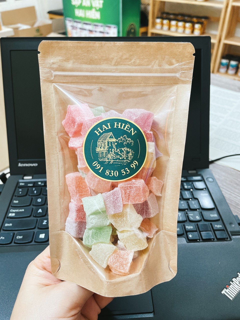 [HCM]Kẹo Dẻo Trái Cây HH Túi 200g - Siêu ngon ít ngọt đảm bảo vệ sinh