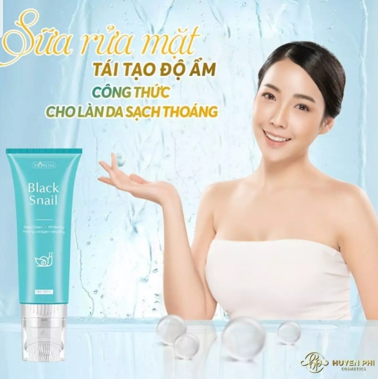 Sữa rửa mặt Huyền Phi siêu mịn siêu sạch