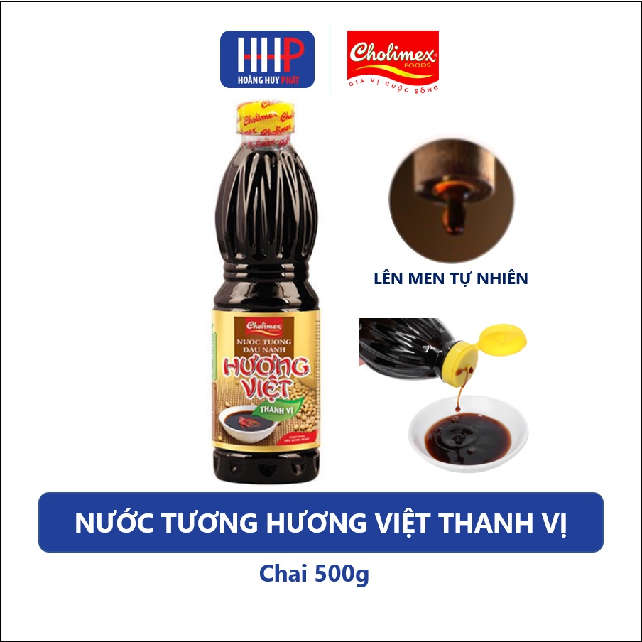 Date mới nhất - Cholimex Nước tương Hương Việt Thanh Vị chai PET 500ml