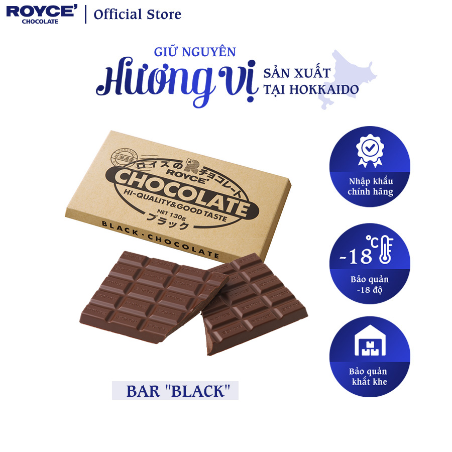 Chocolate thanh “Black” – Black Chocolate