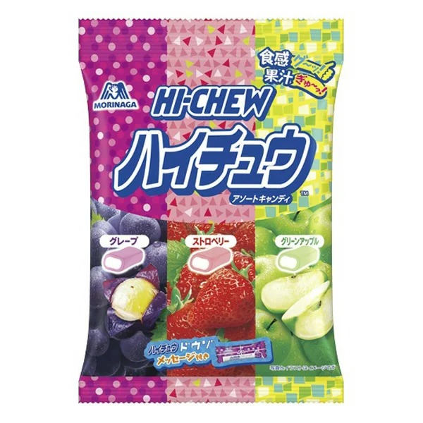 Kẹo dẻo trái cây Morinaga Hi-Chew Nhật Bản gói mix 3 vị 86g [Date T07/2023]