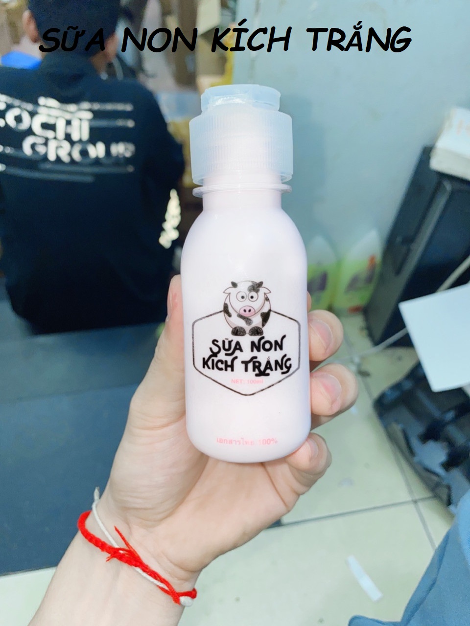 [HCM]5 chai SỮA NON KÍCH TRẮNG SỮA NON KÍCH TRẮNG CON BÒ SỮA NON CON BÒ sữa non trắng da tự nhiên sữa non  sữa non kích trắng da