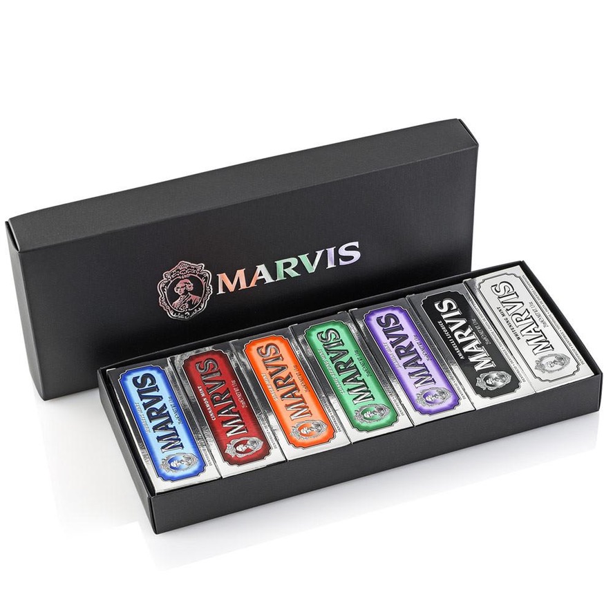 Kem đánh răng Marvis Big Set 7 tuýp x 85ml