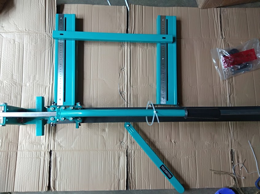 Máy cắt gạch siêu cứng bàn đẩy Hibiki 2288 madein Thái lan, thanh dẫn siêu cứng 15mmx45mm mạ bóng, cắt 82 cm