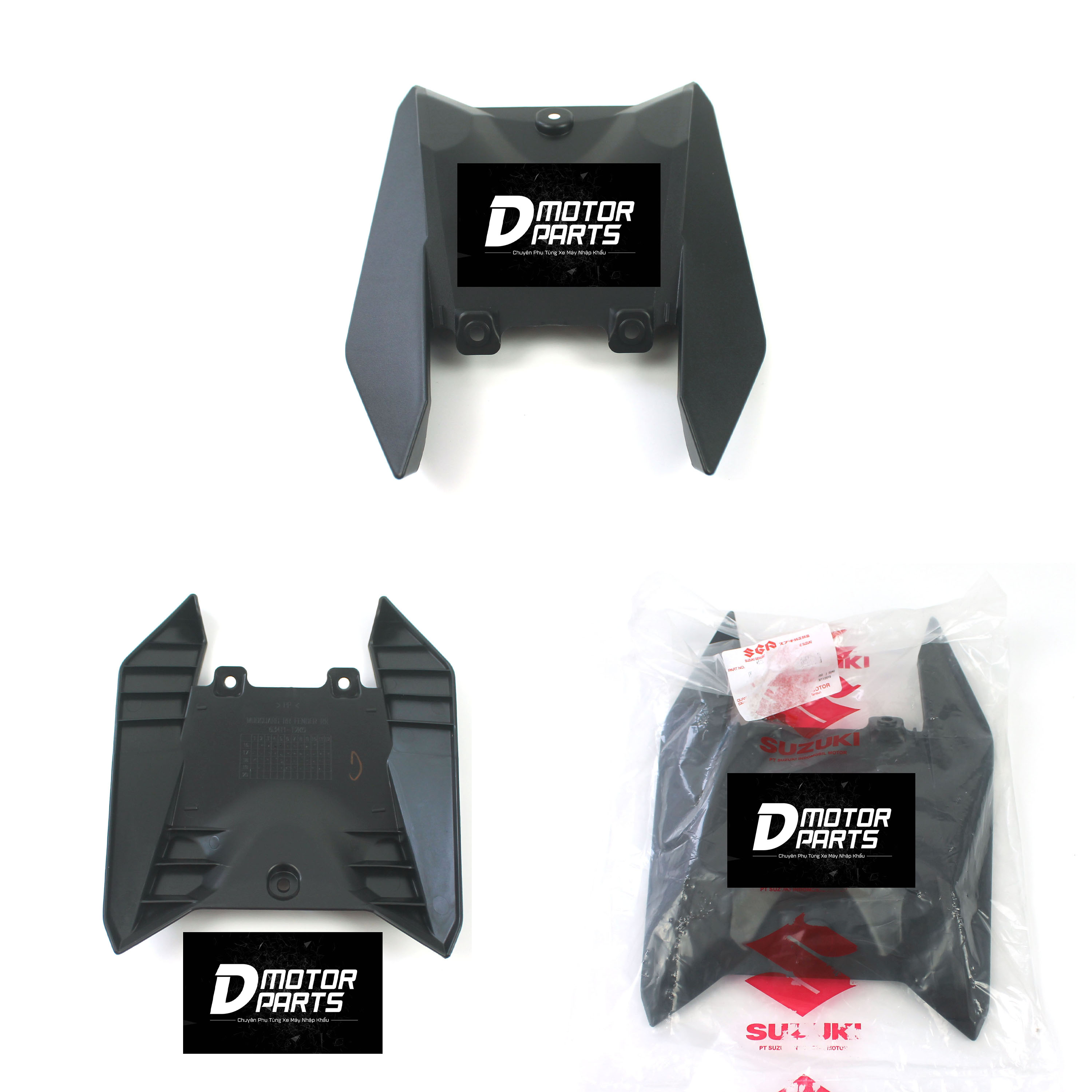 Dè sau miếng vuông satria fi, raider fi - d motor parts