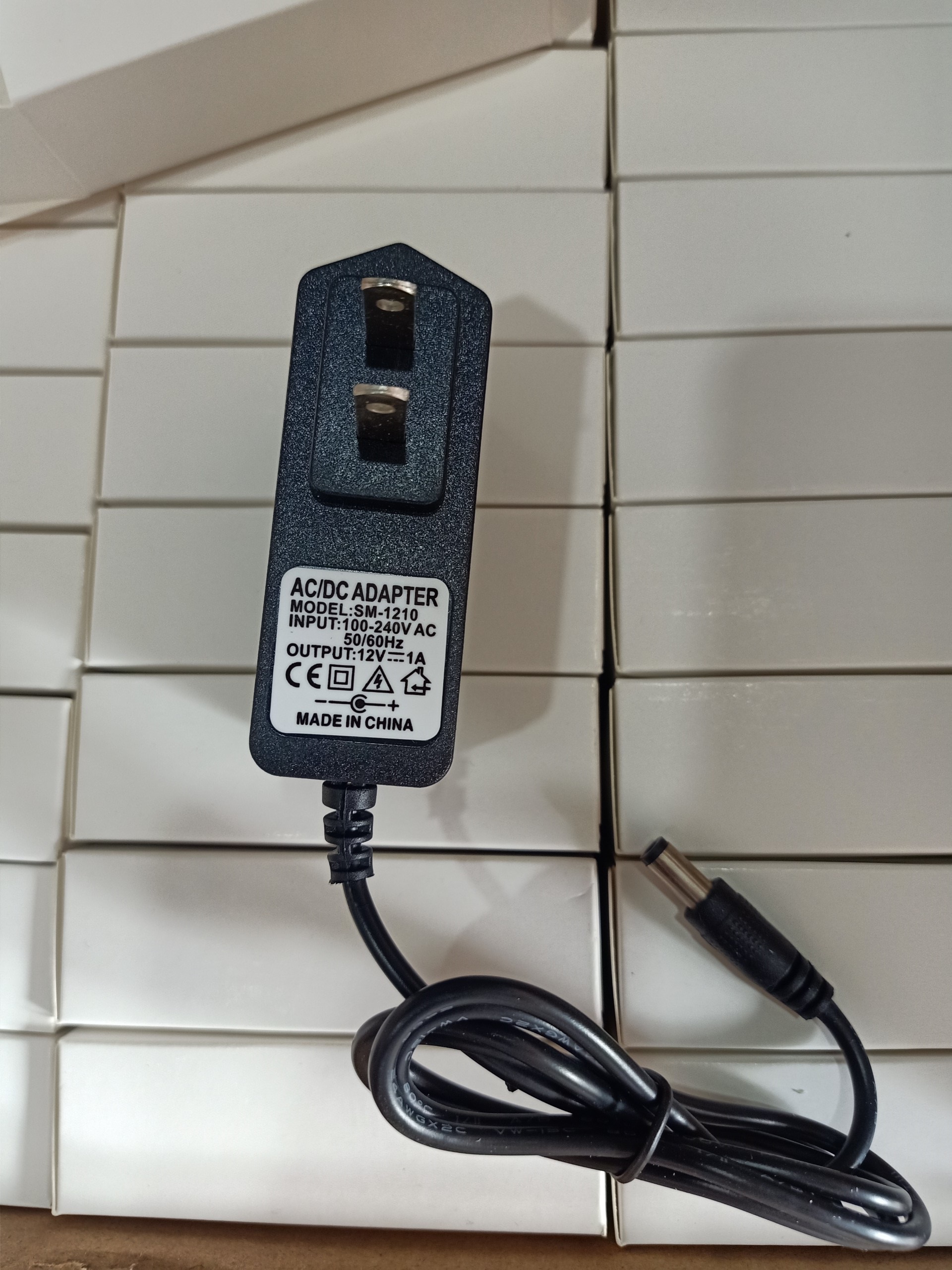 Dây sạc cân điện tử adapter 12v 1ah jack dc 5.5x2.5mm adaptor