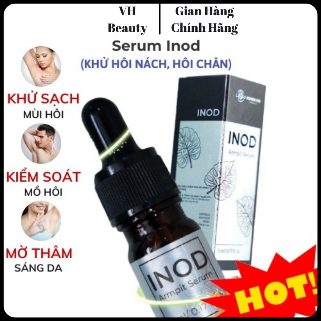 Serum khử mùi hôi nách INOD Huyền Phi hàng chuẩn công ty 1000% triệt hôi nách, hôi chân vĩnh viễn