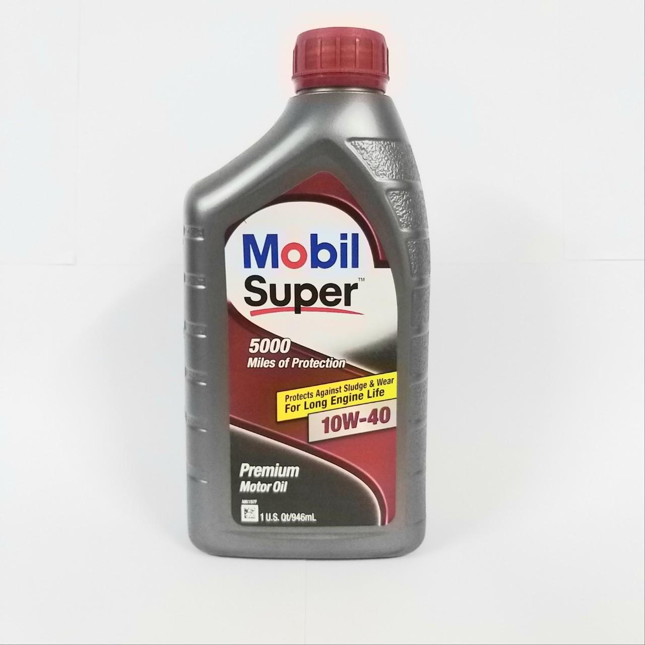 Aceite Mobil Super 10W40 Qt - 946ml