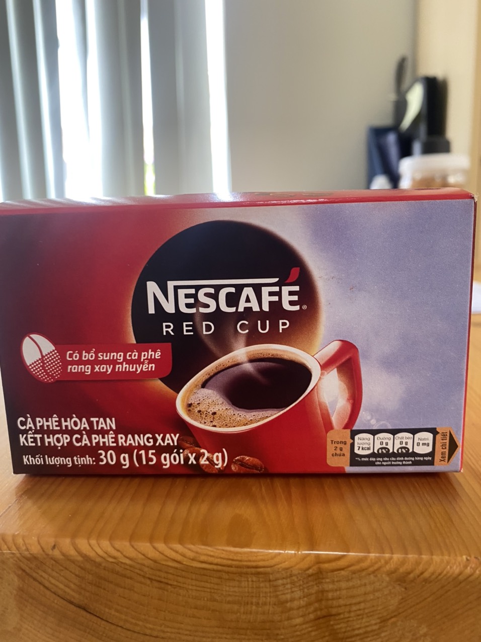 [HCM]Cà phê Hòa Tan nguyên chất Nescafe Red Cup hộp 30g