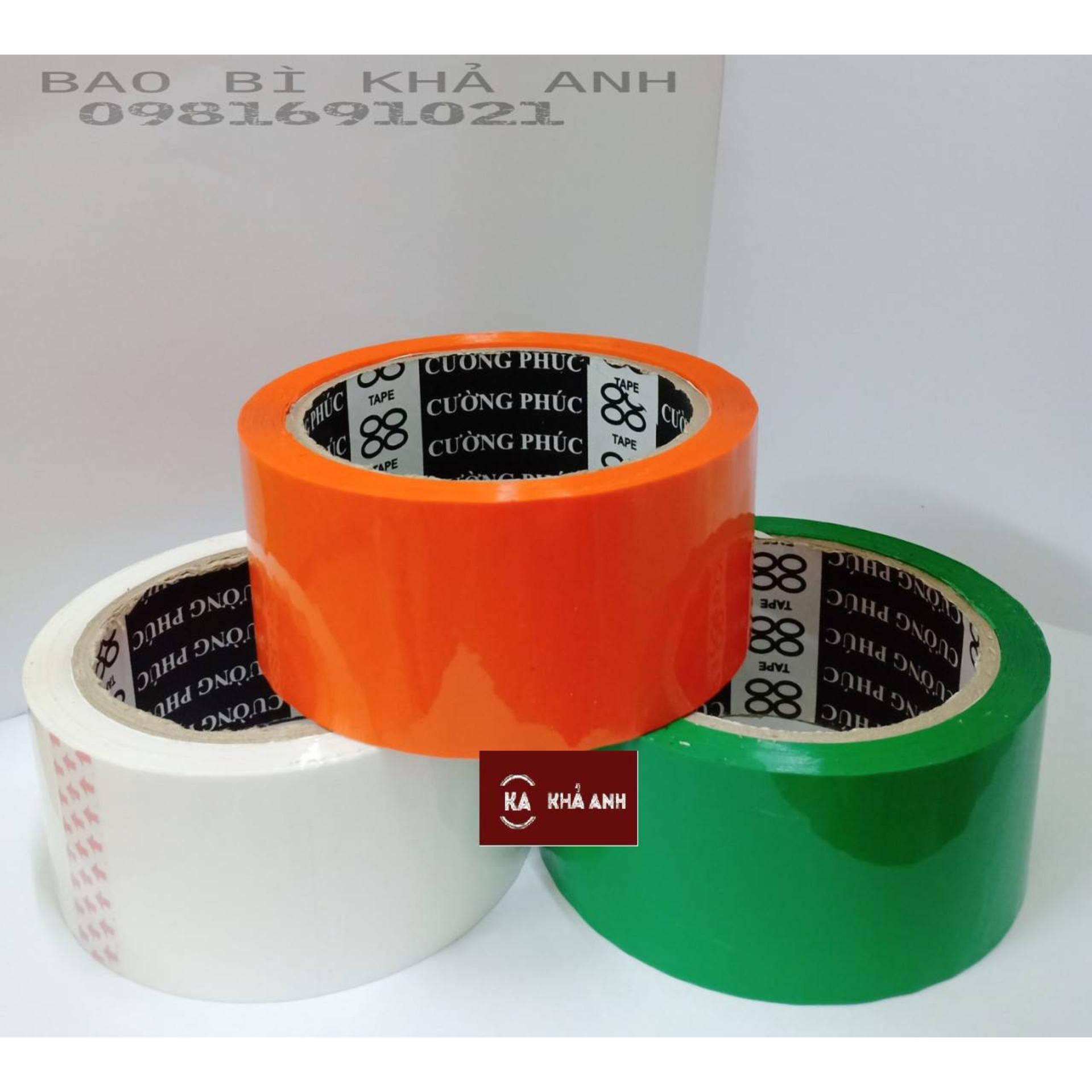 Băng keo màu cam siêu đẹp/ dính chắc chắn cây 6 cuộn - 1 cây 6 cuộn