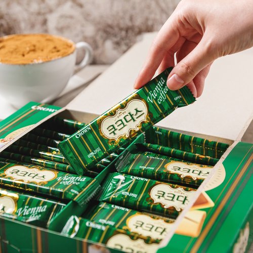 Bánh Quy Kem Couque D'asse Vienna Coffee vị cafe  144g