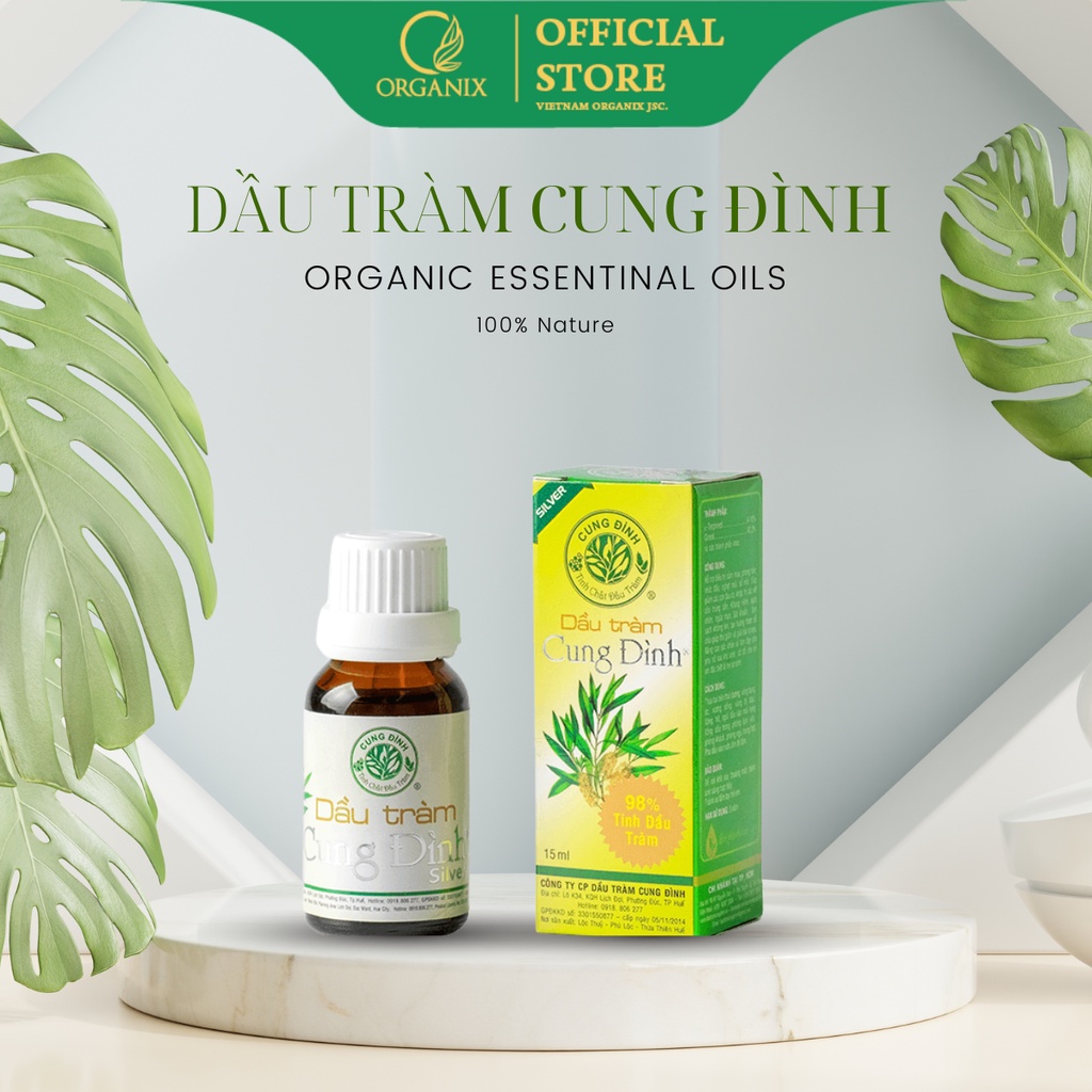 Dầu tràm Cung Đình - Silver | Dầu tràm Huế Chính hãng