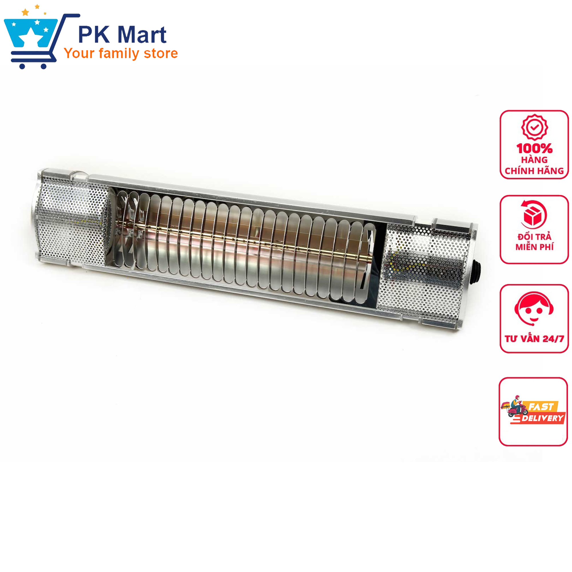 Đèn sưởi nhà tắm mini chống chói Heizen HE-IT5