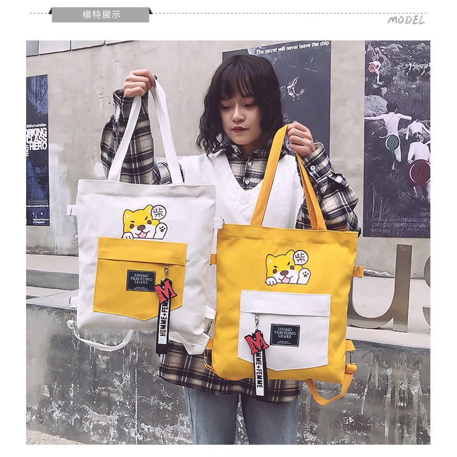 [HCM]Túi tote hình chó so cute