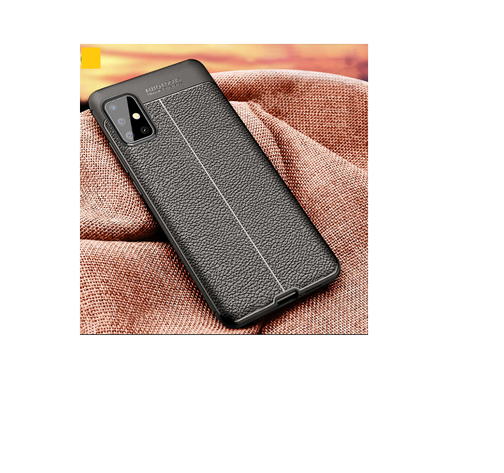 ốp lưng silicon dẻo vân da cho Sam Sung galaxy A71