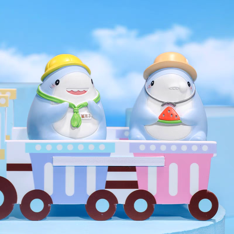 Blindbox Shark Hoo Hoo - Hộp mù mô hình cá mập cute