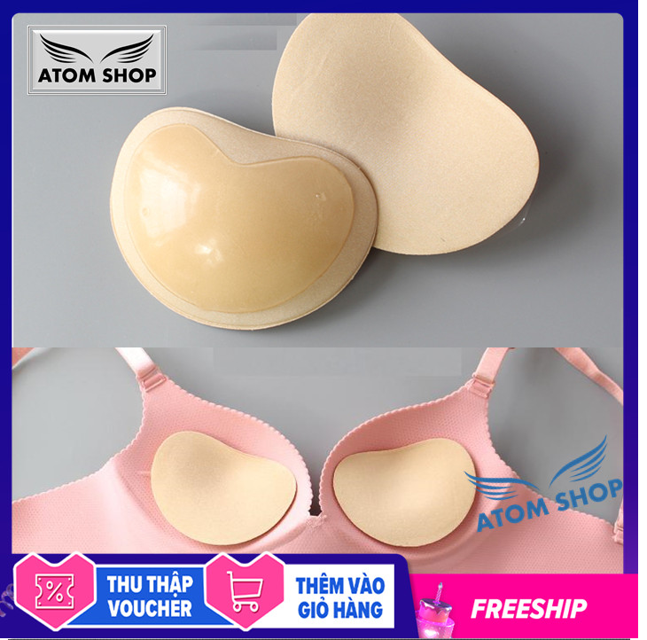 [HCM]Miếng dán độn ngực hình trái tim nâng ngực sử dụng nhiều lần