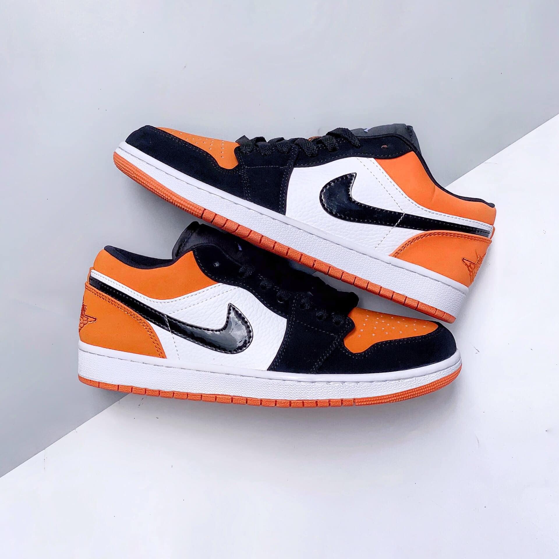 GIÀY JORDAN1 CAM TRẮNG HÀNG CHUẨN