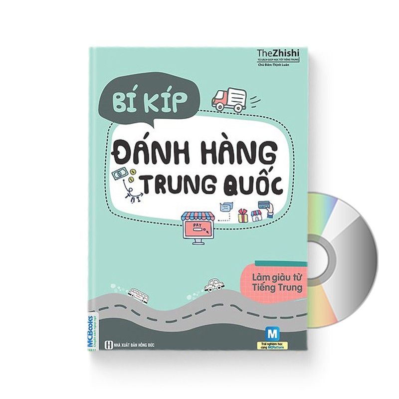 Sách - Bí kíp đánh hàng tại Trung Quốc + DVD quà tặng